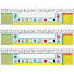 Traditional Manuscript Nameplates, Grade 1-3, 36 Per Pack, 3 Packs