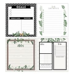 Farmhouse Notepad Set, Set of 4