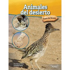 Animales del desierto Hardcover