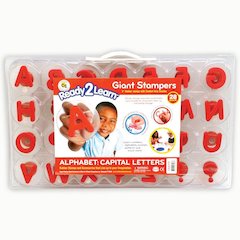 READY2LEARN UPPERCASE ALPHABET STAMPERS