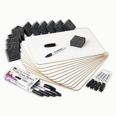 LAP BOARD CLASS PACK 2 SIDED PLAIN LINED