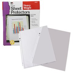 Sheet Protectors 100/Bx