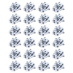 Wiggle Eyes 10mm, Black, 50 Per Pack, 24 Packs