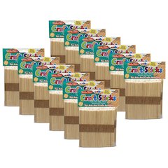 Creative Arts Craft Sticks, Natural, 150 Per Pack, 12 Packs