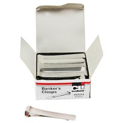 BANKERS CLASPS 3 1/4 IN 36 PER BOX