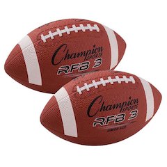 Rubber Football, Junior Size, Pack of 2