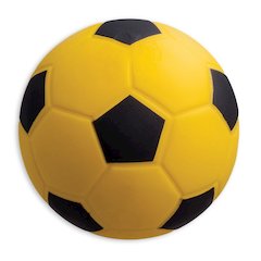COATED HIGH DENSITY FOAM BALL SOCCER BALL SIZE 4