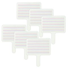 Two-Sided Dry Erase Answer Paddle, Pack of 6