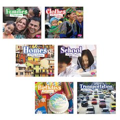 6 BOOK SET LIFE AROUND THE WORLD