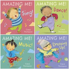 Amazing Me! Board Books Set, Set of 4