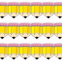 Doodle Pencils EZ Border, 48 Feet Per Pack, 3 Packs