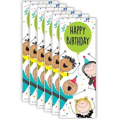 Happy Birthday Bookmark, 30 Per Pack, 6 Packs