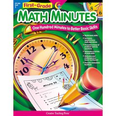 First-Grade Math Minutes Book