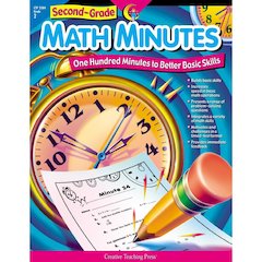 Math Minutes Book, Grade 2