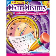 Math Minutes Book, Grade 5