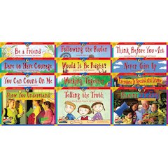 Character Education 12 Books, Variety Pk 1 Each 3123-3134