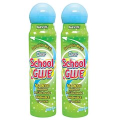 Dab'n Stic School Glue, 1.7 oz, 6 Per Pack, 2 Packs