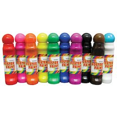 CRAFTY DAB PAINT POSTER PAINT 10 PK