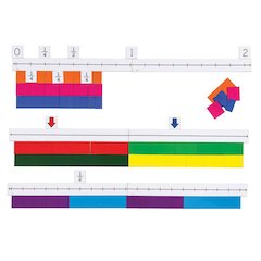 MAGNETIC FRACTION NUMBER LINE