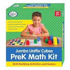 Jumbo Unifix Cubes PreK Math Kit