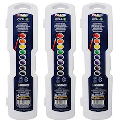 Semi-Moist Washable Watercolor Set, 8 colors, 3 Sets
