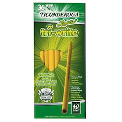 LADDIE TRI WRITE 36CT INTERMEDIATE PENCILS WITHOUT ERASER