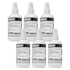 Dry Erase Board Cleaner, Spray Bottle, 8 oz., Pack of 6