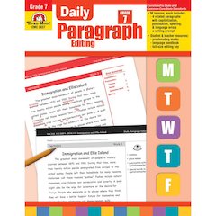 Daily Paragraph Editing Book, Grade 7