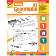 Daily Geography Practice Book, Grade 3