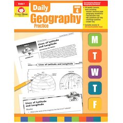 Daily Geography Practice Book, Teacher's Edition, Grade 4