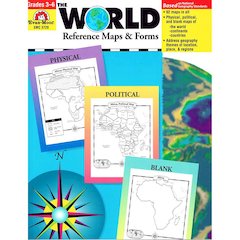 THE WORLD REFERENCE MAPS & FORMS GR 3-6
