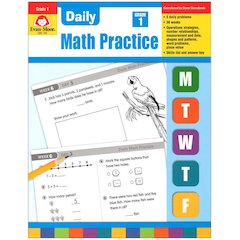 Daily Common Core Math Practice, Grade 1