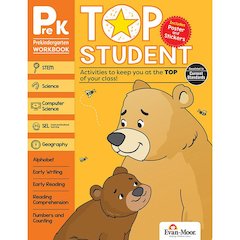Top Student Activity Book, Grade PreK