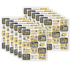 The Hive Success Stickers, 120 Per Pack, 12 Packs