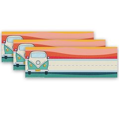 Adventurer Self-Adhesive Name Plates, 36 Per Pack, 3 Packs