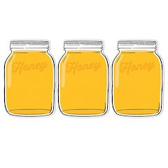 The Hive Mason Jar Paper Cut-Outs, 36 Per Pack, 3 Packs