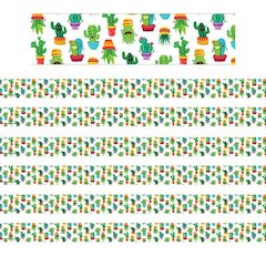 A Sharp Bunch Tossed Pattern Deco Trim, 37 Feet Per Pack, 6 Packs