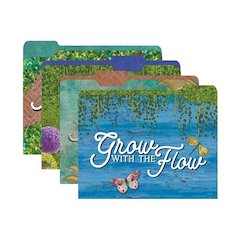 Curiosity Garden File Folders, 4 Per Pack, 6 Packs
