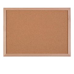 Wood Framed Cork Board, 24" x 36"