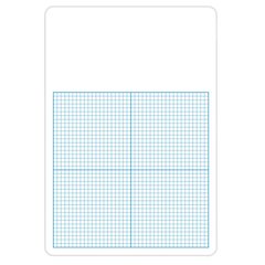 Flipside 12Pk 1/4In Graph Dry Erase, Boards Class Pack 11 X 16