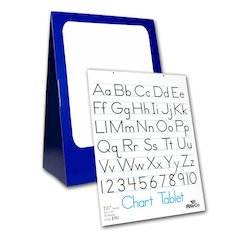 Deluxe Spiral-Bound Flip Chart Stand with Dry Erase Board