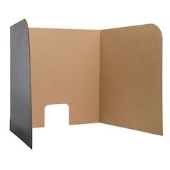 Computer Lab Privacy Screen Lg 3Pk, 26X20.5X22