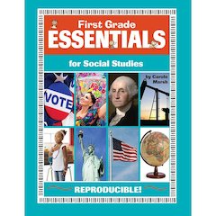 First Grade Essentials for Social Studies Reproducible Book
