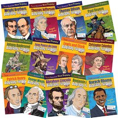 Biography Funbooks Presidents, Inventors & Explorers