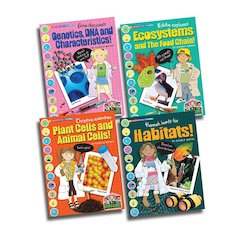 SCIENCE ALLIANCE LIFE SCIENCE SET OF ALL 4 TITLES