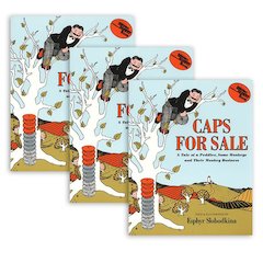 Caps for Sale Book, Pack of 3