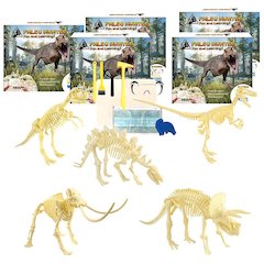 Paleo Hunter Dig Kit for STEAM Education - All Five Dinosaurs