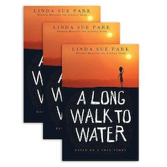 A Long Walk to Water, Paperback, Pack of 3