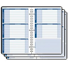 Non-Dated Student Planner/Assignment Book, Pack of 3