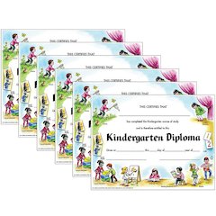Kindergarten Diploma, 30 Per Pack, 6 Packs